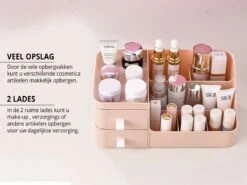 Make-Up Organizer - Cosmetica - Opbergdoos - Roze - Nagellak - Creme - Sieraden - Pennenbakje - Bureau - Organizers - Make Up 8 Make-Up Organizer - Cosmetica - Opbergdoos - Roze - Nagellak - Creme - Sieraden - Pennenbakje - Bureau - Organizers - Make Up -Cosmetische Kortingen Winkel 1200x901 16