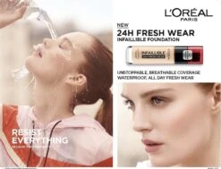 L’Oréal Paris Infallible 24H Fresh Wear Foundation - 20 Ivory -Cosmetische Kortingen Winkel 1200x916