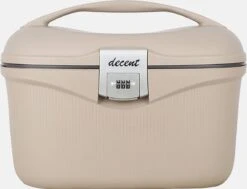Decent Beautycase Dames / Reiskoffer - Hardcase - Sportivo - Beige -Cosmetische Kortingen Winkel 1200x917 5