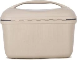 Decent Beautycase Dames / Reiskoffer - Hardcase - Sportivo - Beige -Cosmetische Kortingen Winkel 1200x933 27