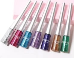 CmaaDU Eyeliner – Glitter Eyeliner – Make-up Set – 16 Verschillende Kleuren – Droogt Snel Op – Geschenkset -Cosmetische Kortingen Winkel 1200x940 2