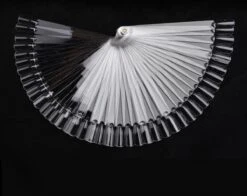 Merkloos Nagel Display (50 Stuks) Transparant