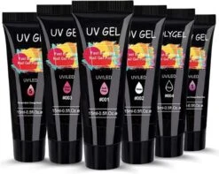 Gelnagels Set | Polygel Kit | Nepnagels | Gellak Set | Nail Art Pakket | 15Ml Kleuren Builder Gel | Crystal Gel | UV Gel | Manicure Set | Gel Nagellak Nagel Decoratie | 6W UV Lamp | Starterspakket | Nail Care | Nagelstad -Cosmetische Kortingen Winkel 1200x956 4