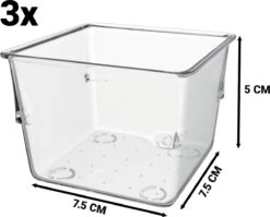 Waal® Lade Organizer (set Van 13 Bakjes) - Lade Verdeler - Keuken - Kantoor - Make-up - Bureau - Transparant 15 Waal® Lade Organizer (set Van 13 Bakjes) - Lade Verdeler - Keuken - Kantoor - Make-up - Bureau - Transparant -Cosmetische Kortingen Winkel 1200x969 7