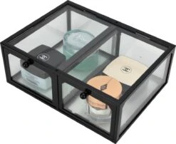 Make-up Organizer Yentl| Beauty Box | Cosmetica Organizer | Opbergdoos | Make Up Organizer | Beautybox | Vitrine Boxje | Glazen Box |Makeup Organizer |Beauty Organizer | Makeupbox | Storage Box |Make-uporganizer | Parfumbox | Parfumorganizer |Opmaken -Cosmetische Kortingen Winkel 1200x981 5