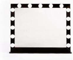 Make Up Spiegel Met Verlichting | Vivo | Hollywood Spiegel | Zwart | Touch | 3 Standen | 70x54 -Cosmetische Kortingen Winkel 1200x985 6