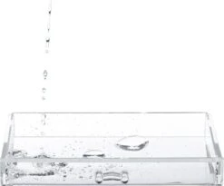 Relaxdays Make-up Organizer Acryl - 3 Lades Met Vakken Acrylbox - Cosmeticabox Opbergdoos - Doorzichtig -Cosmetische Kortingen Winkel 1200x994 7