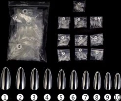 Gel Soft Flex Nepnagels Plaknagels Met Lijm Almond Shape Nagels Press On Nails 100% Soak-off - Fake Nails- Nageltips Full Cover 240 Stuks Transparant / Clear Tips Van Hoge Kwaliteit + Nagelvijl + Lijm -Cosmetische Kortingen Winkel 1200x999 7