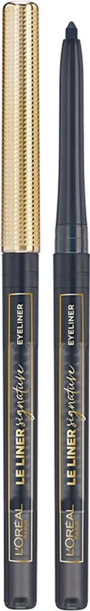 L’Oréal Paris Make-Up Designer Le Liner Signature 08 Taupe Grey Tweed – Grijs Waterproof Oogpotlood - 5,4 Gr.