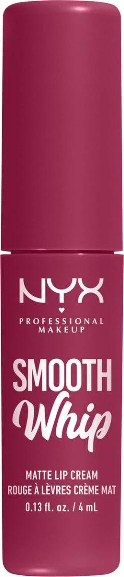 NYX Professional Makeup - Smooth Whip Matte Lip Cream Fuzzy Slippers - Vloeibare Lippenstift - 4ML -Cosmetische Kortingen Winkel 258x1200 1