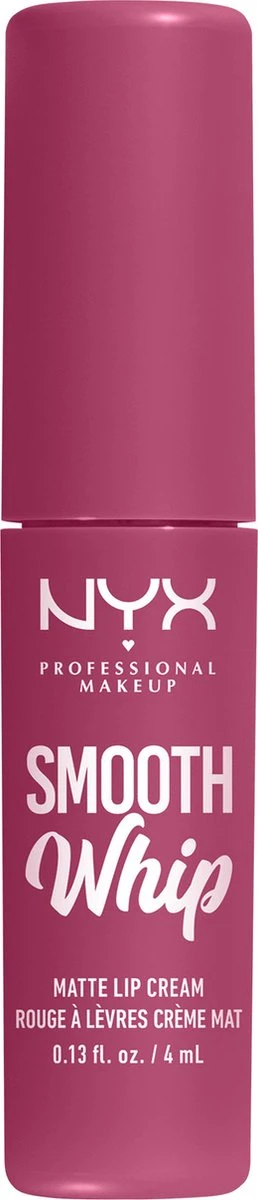 NYX Professional Makeup - Smooth Whip Matte Lip Cream Onesie Funsie - Vloeibare Lippenstift - 4ML 3 NYX Professional Makeup - Smooth Whip Matte Lip Cream Onesie Funsie - Vloeibare Lippenstift - 4ML