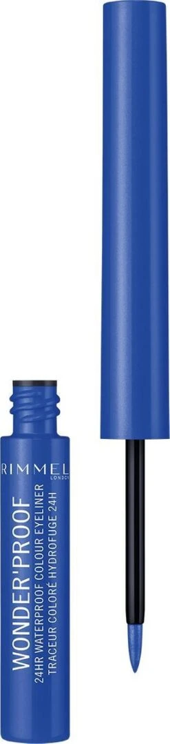 Rimmel London Rimmel Wonder'proof Liner Eyeliner - 005 Blue -Cosmetische Kortingen Winkel 275x1200 3