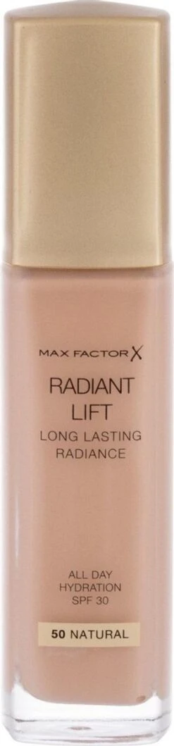 Max Factor - Radiant Lift Foundation - 050 Natural -Cosmetische Kortingen Winkel 280x1200 1