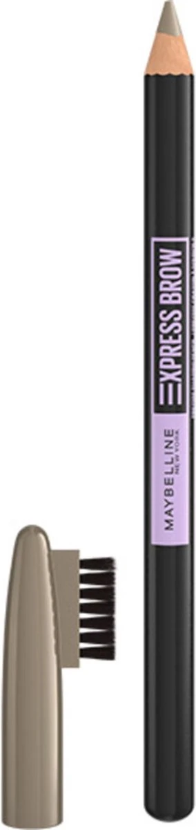 Maybelline New York - Express Brow Shaping Pencil - 05 Deep Brown - Bruin Wenkbrauwpotlood En Borstel 3 Maybelline New York - Express Brow Shaping Pencil - 05 Deep Brown - Bruin Wenkbrauwpotlood En Borstel