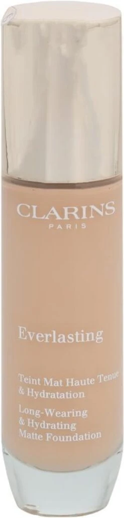 Clarins Everlasting Long-Wearing & Hydrating Matte Foundation - Long-Lasting Moisturizing Makeup With Matte Effect 30 Ml 107C 15 Clarins Everlasting Long-Wearing & Hydrating Matte Foundation - Long-Lasting Moisturizing Makeup With Matte Effect 30 Ml 107C -Cosmetische Kortingen Winkel 289x1200