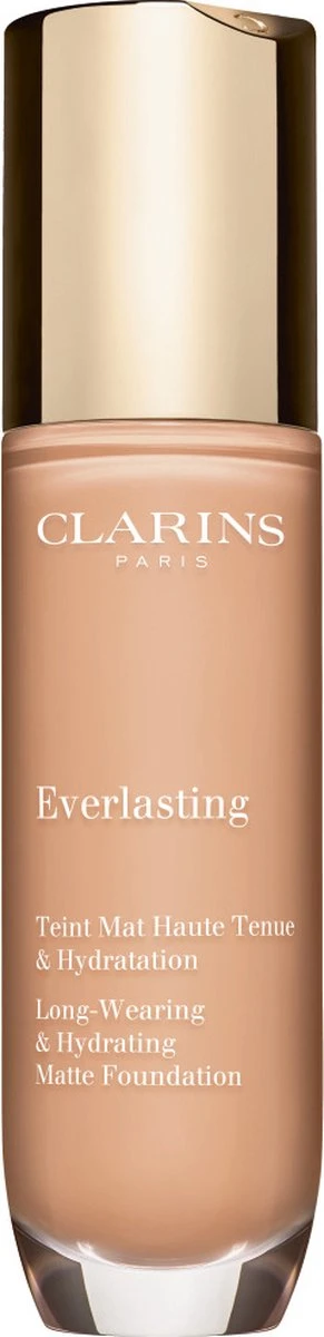 Clarins Everlasting Long-Wearing & Hydrating Matte Foundation - Long-Lasting Moisturizing Makeup With Matte Effect 30 Ml 107C 3 Clarins Everlasting Long-Wearing & Hydrating Matte Foundation - Long-Lasting Moisturizing Makeup With Matte Effect 30 Ml 107C