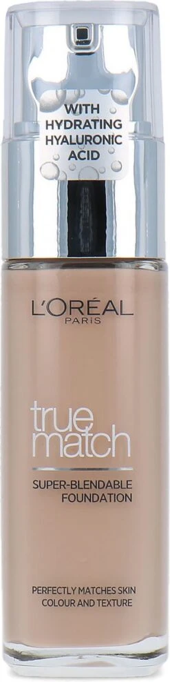 L’Oréal Paris - True Match Foundation - 2.R/C- Natuurlijk Dekkende Foundation Met Hyaluronzuur En SPF 16 - 30 Ml -Cosmetische Kortingen Winkel 300x1200 5