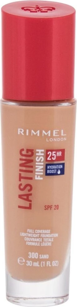 Rimmel London Lasting Finish Foundation - 300 Sand -Cosmetische Kortingen Winkel 303x1200 1