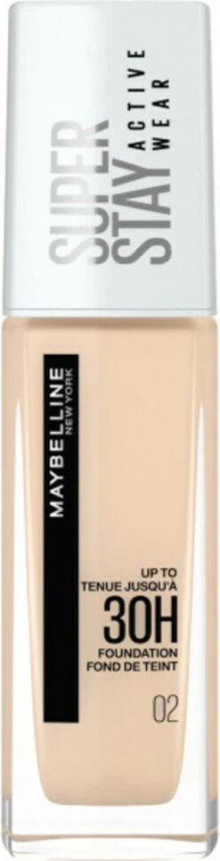 Maybelline - Superstay Active Wear Foundation - 02 Naked Ivory 11 Maybelline - Superstay Active Wear Foundation - 02 Naked Ivory -Cosmetische Kortingen Winkel 307x1200 2
