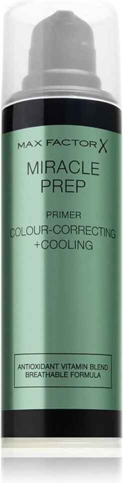 ​Max Factor - Miracle Prep Colour Correcting & Cooling Primer 30 Ml -Cosmetische Kortingen Winkel 307x1200