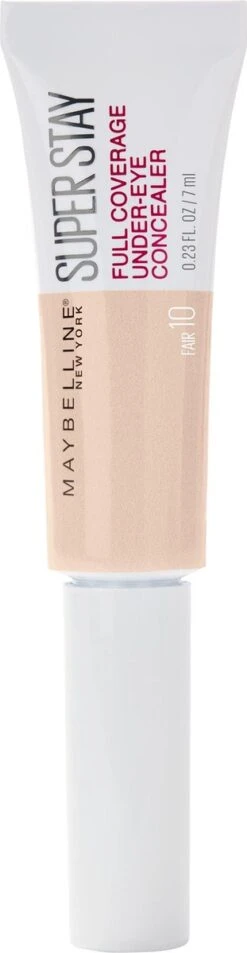 Maybelline SuperStay Under Eye Concealer - 10 Fair – Matte Finish -Cosmetische Kortingen Winkel 311x1200 2