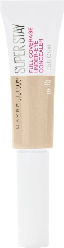 Maybelline SuperStay Under Eye Concealer - 15 Light – Matte Finish -Cosmetische Kortingen Winkel 312x1200