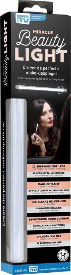 Merkloos Miracle Beauty Light - Creëer De Perfecte Make-up Spiegel - Valentine - Valentijnsdag - Valentijn Cadeautje -Cosmetische Kortingen Winkel 312x1200 9