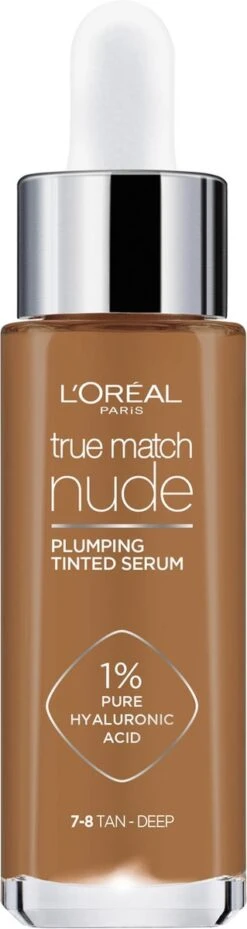 L'Oréal Paris True Match Tinted Serum FOundation - 7-8 Tan Deep - 30ml -Cosmetische Kortingen Winkel 319x1200 2