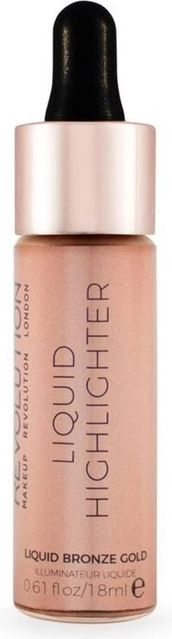 Makeup Revolution - Liquid Highlighter - Bronze Gold -Cosmetische Kortingen Winkel 323x1200 1