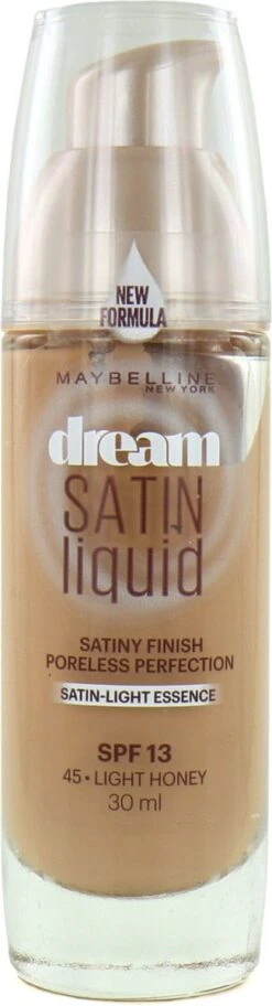 Maybelline Dream Radiant Liquid - 45 Light Honey - Foundation Geschikt Voor De Droge Huid Met Hyaluronzuur - 30 Ml -Cosmetische Kortingen Winkel 325x1200 1
