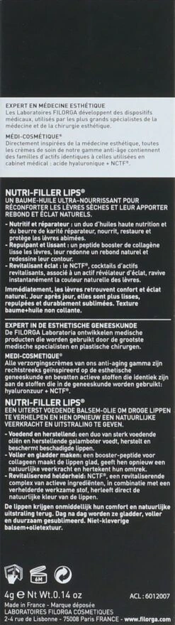 Filorga Nutri-Filler Lips Nutri-Plumping Lip Balm 4gr -Cosmetische Kortingen Winkel 337x1200 6