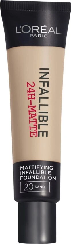L’Oréal Paris Infallible Matte Foundation - 20 Sand 14 L’Oréal Paris Infallible Matte Foundation - 20 Sand -Cosmetische Kortingen Winkel 349x1200 4