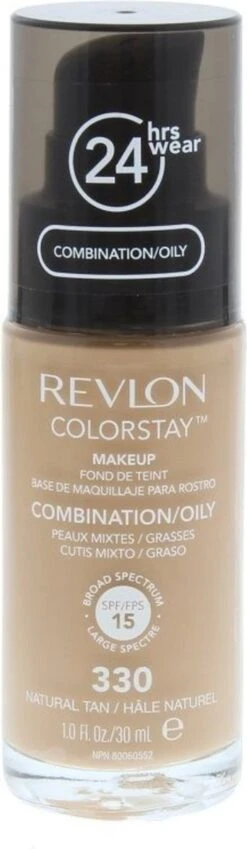 Revlon Colorstay Foundation With Pump - 330 Natural Tan (Oily Skin) 18 Revlon Colorstay Foundation With Pump - 330 Natural Tan (Oily Skin) -Cosmetische Kortingen Winkel 349x1200 5