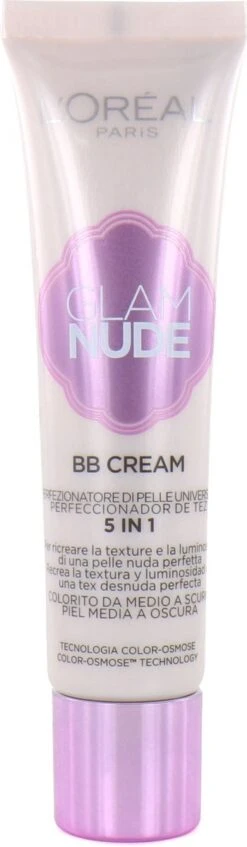 L'Oréal Glam Nude BB Cream - Medium To Dark Skin -Cosmetische Kortingen Winkel 350x1200 1
