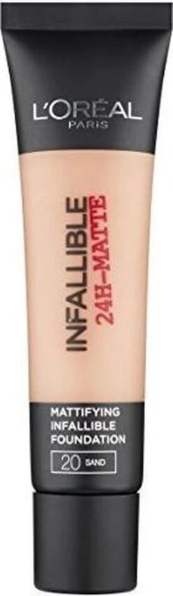 L’Oréal Paris Infallible Matte Foundation - 20 Sand 15 L’Oréal Paris Infallible Matte Foundation - 20 Sand -Cosmetische Kortingen Winkel 350x1200