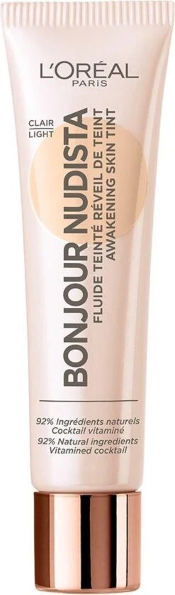 L'Oréal Paris Bonjour Nudista BB Cream - 01 Clair/Fair -Cosmetische Kortingen Winkel 354x1200 1