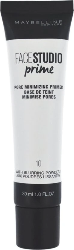 Maybelline Face Studio Prime - 10 Pore Minimizing Primer -Cosmetische Kortingen Winkel 356x1200