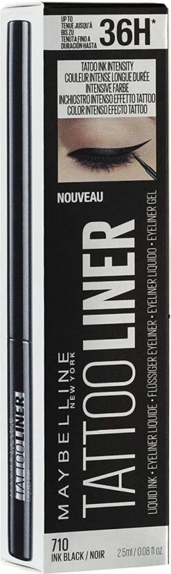 Maybelline New York Tattoo Studio Tattoo Liner - Liquid Ink - 710 Inked Black – Zwart - Ultra Langhoudende Liquid Eyeliner 26 Maybelline New York Tattoo Studio Tattoo Liner - Liquid Ink - 710 Inked Black – Zwart - Ultra Langhoudende Liquid Eyeliner -Cosmetische Kortingen Winkel 358x1200 10