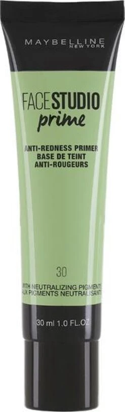 Maybelline Master Prime - 30 Anti Redness - Primer -Cosmetische Kortingen Winkel 365x1200