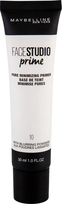 Maybelline Face Studio Prime - 10 Pore Minimizing Primer -Cosmetische Kortingen Winkel 367x1200