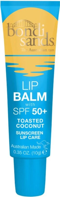 Bondi Sands Sunscreen Lip Balm SPF 50+ Toasted Coconut 10 G - Hydrateert En Verzacht Droge Lippen -Cosmetische Kortingen Winkel 369x1200 10