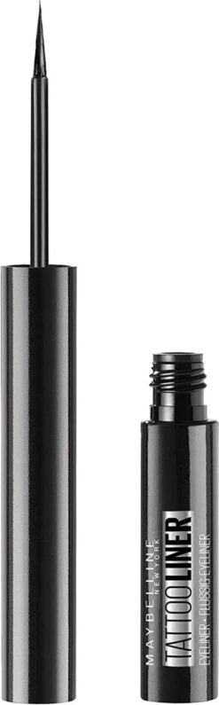 Maybelline New York Tattoo Studio Tattoo Liner - Liquid Ink - 710 Inked Black – Zwart - Ultra Langhoudende Liquid Eyeliner 36 Maybelline New York Tattoo Studio Tattoo Liner - Liquid Ink - 710 Inked Black – Zwart - Ultra Langhoudende Liquid Eyeliner -Cosmetische Kortingen Winkel 373x1200 7
