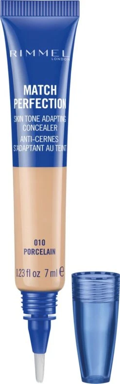 Rimmel London Match Perfection Concealer - 010 Porcelain -Cosmetische Kortingen Winkel 376x1200