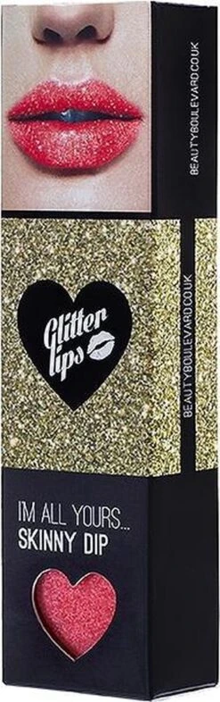 Beauty Blvd Glitter Lips Skinny Dip 3 Piece Gift Set: Gloss Bond 3.5ml - Glitter 3g - Lip Brush -Cosmetische Kortingen Winkel 377x1200 3