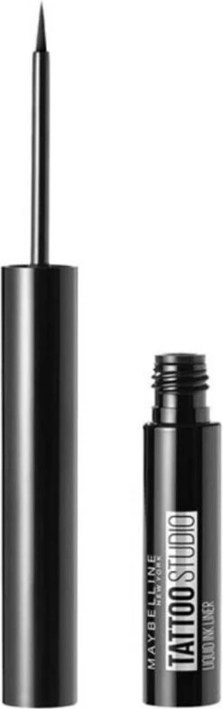 Maybelline New York Tattoo Studio Tattoo Liner - Liquid Ink - 710 Inked Black – Zwart - Ultra Langhoudende Liquid Eyeliner 30 Maybelline New York Tattoo Studio Tattoo Liner - Liquid Ink - 710 Inked Black – Zwart - Ultra Langhoudende Liquid Eyeliner -Cosmetische Kortingen Winkel 377x1200 6