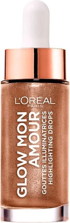 L'Oréal Glow Mon Amour Highlighter Drops - 03 Bronze In Love -Cosmetische Kortingen Winkel 379x1200 2