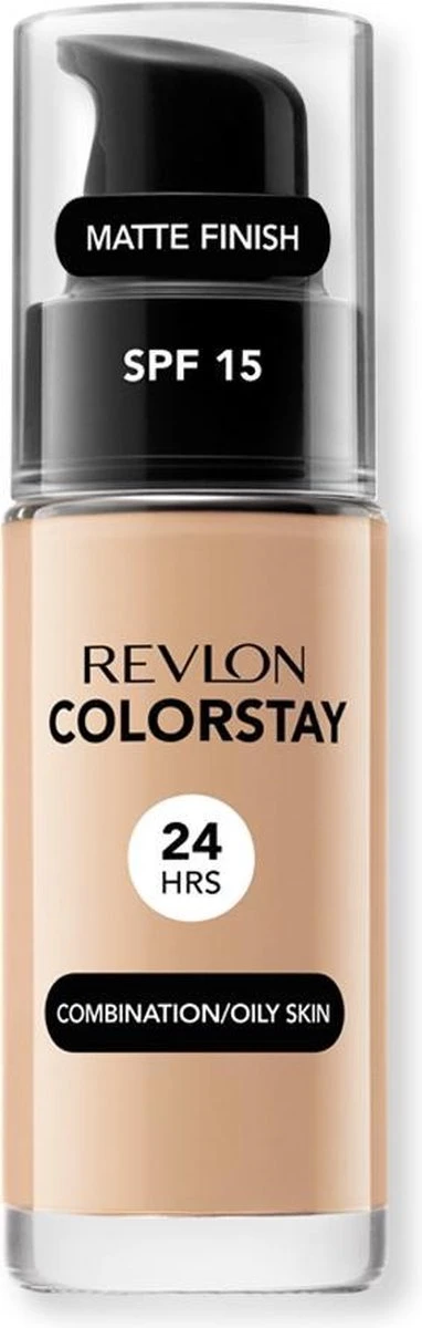 Revlon Colorstay Foundation With Pump - 220 Natural Beige (Oily Skin) 8 Revlon Colorstay Foundation With Pump - 220 Natural Beige (Oily Skin) - Afbeelding 6