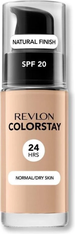 Revlon Colorstay Foundation With Pump Dry Skin - 180 Sand Beige -Cosmetische Kortingen Winkel 386x1200 2