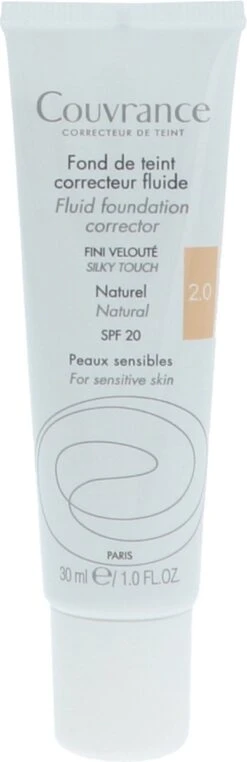Avene Fluid Foundation Corrector SPF20 30ml -Cosmetische Kortingen Winkel 389x1200