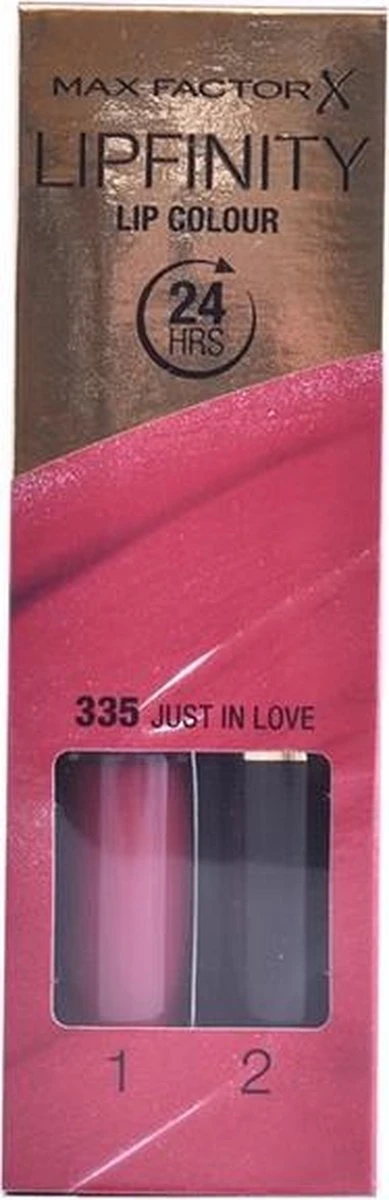 Max Factor Lipfinity Lip Colour Lippenstift - 335 Just In Love 14 Max Factor Lipfinity Lip Colour Lippenstift - 335 Just In Love - Afbeelding 12